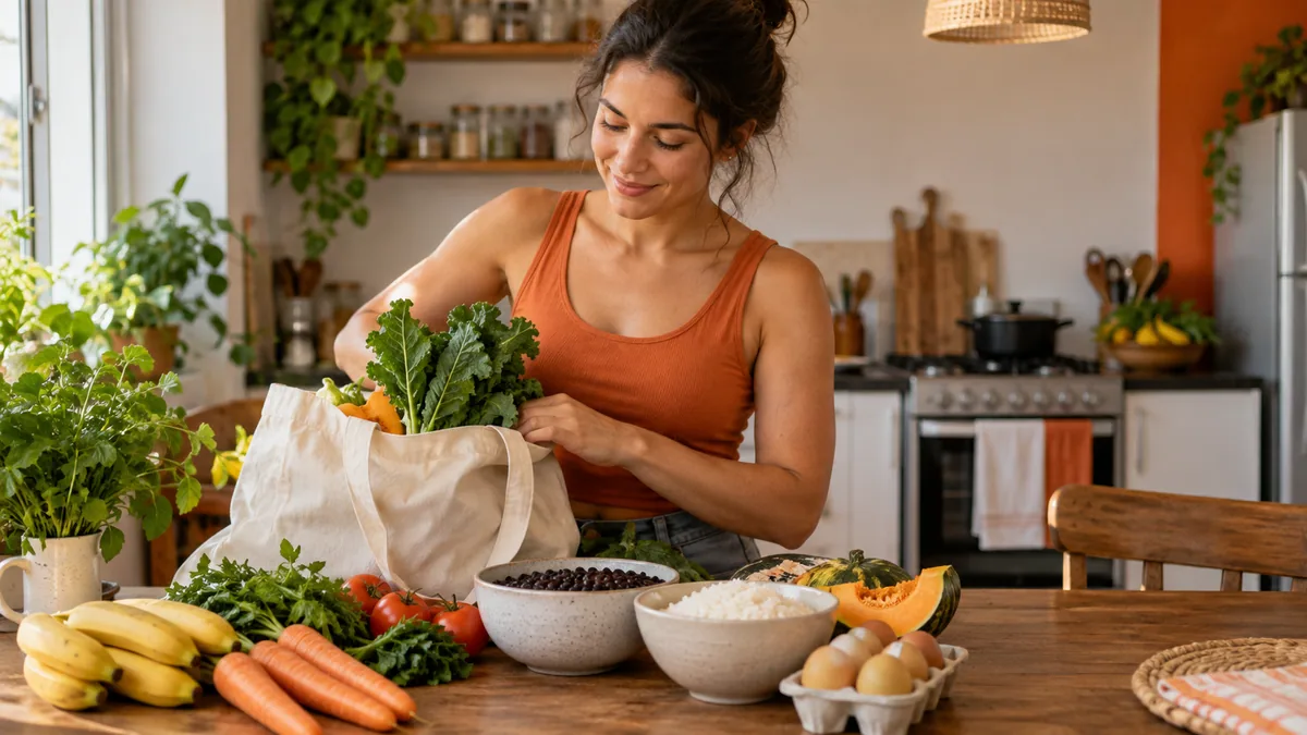 Imagem ilustrativa: Alimentação planejada com orçamento limitado: por onde começar