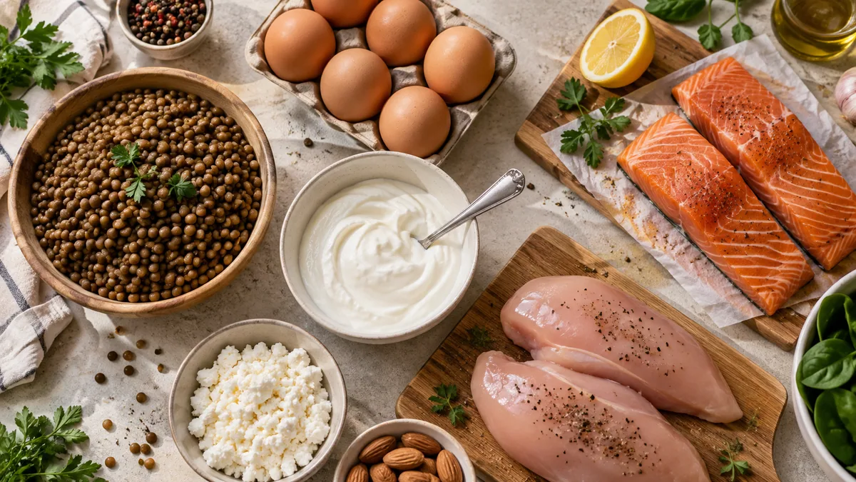 Imagem ilustrativa: Quanta proteína por dia comer para ganhar massa e perder gordura